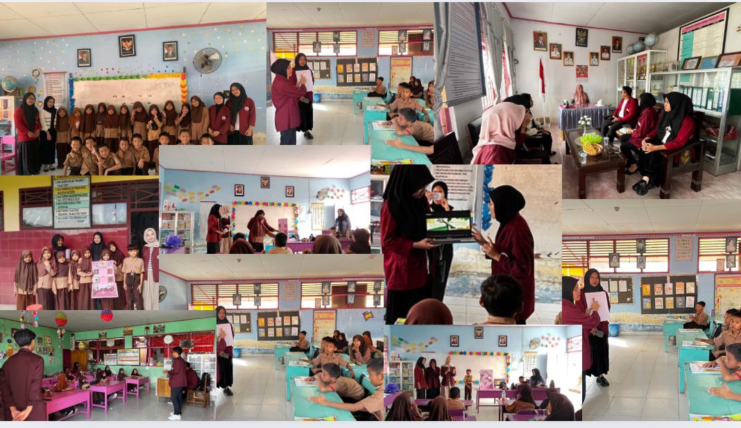 Kolaborasi Kreatif: Mahasiswa PGSD dari Universitas Sulawesi Barat Uji Media Pembelajaran di SDN 055 Kandeapi